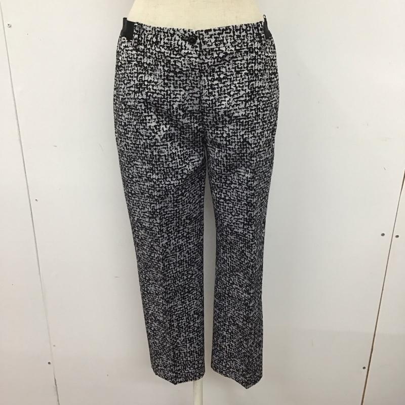 バーニーズ ニューヨーク BARNEYS NEWYORK ボトムス ボトムス カジュアルパンツ スリムパンツ ストレートパンツ ストレッチパンツ 38 総柄 マルチカラー / マルチカラー /  レディース USED 古着 中古 10122541