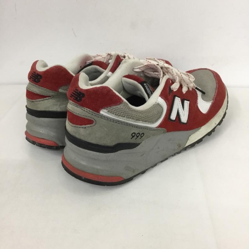 ニューバランス New Balance スニーカー スニーカー ML999SBG 27cm 27.0cm ロゴ、文字 赤 / レッド / X 灰 / グレー /  メンズ USED 古着 中古 10124397