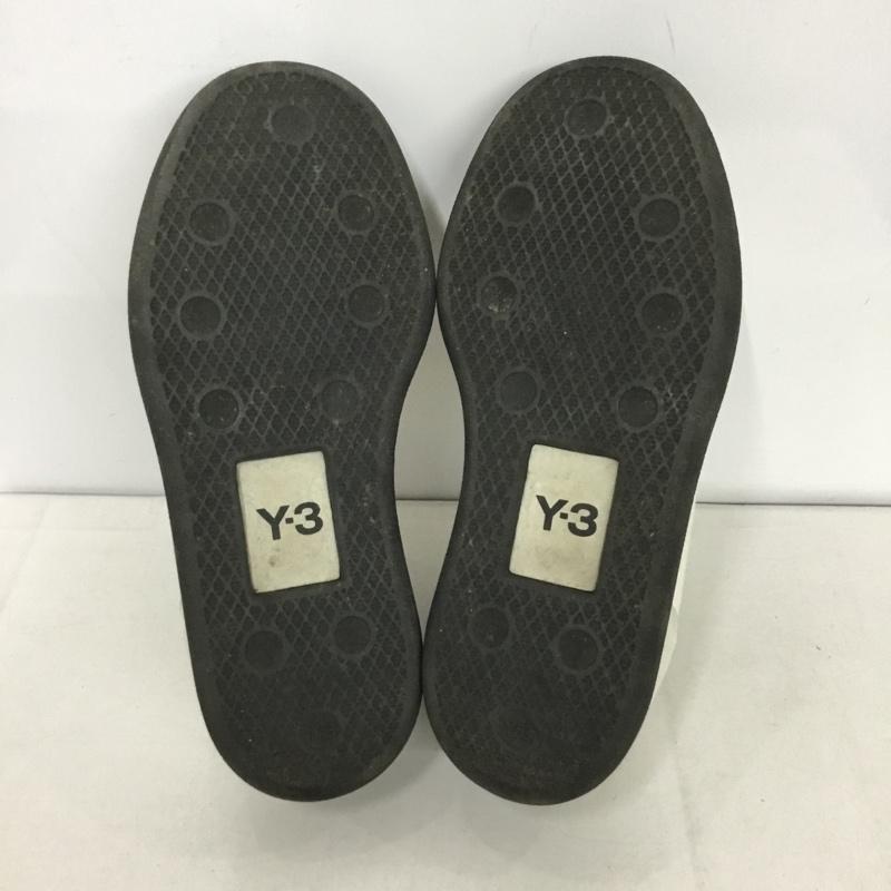 ワイスリー Y-3 スニーカー スニーカー BC0943 センタージップ ローカット Yohji Yamamoto 23cm 23.0cm ロゴ、文字 白 / ホワイト / X 黒 / ブラック /  レディース USED 古着 中古 10145154