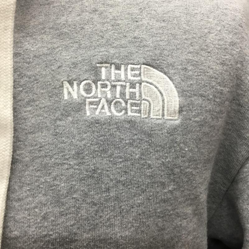 ザノースフェイス THE NORTH FACE パーカー 長袖 nt11530 REARVIEWFULLZIPHOODIE ジップアップパーカー 長袖パーカー フード付きパーカー M ロゴ、文字 灰 / グレー /  メンズ USED 古着 中古 10116122