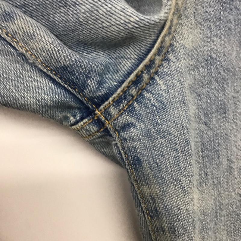 ザラ ZARA パンツ デニム、ジーンズ デニムパンツ ワイドパンツ カジュアルパンツ 34インチ 無地 インディゴ / インディゴ /  レディース USED 古着 中古 10142711