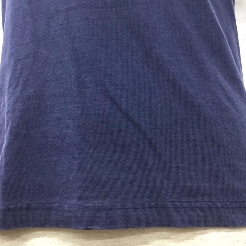 レミ レリーフ REMI RELIEF Tシャツ 半袖 半袖カットソー プリントTシャツ クルーネックカットソー FREE 無地 紺 / ネイビー /  メンズ USED 古着 中古 10114602