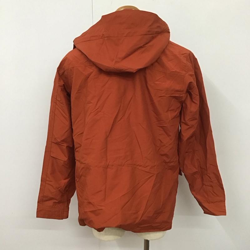 エディーバウアー Eddie Bauer ジャケット、上着 ジャンパー、ブルゾン ジップアップジャケット ジャンパー アウター パーカー M 無地 橙 / オレンジ /  メンズ USED 古着 中古 10112063