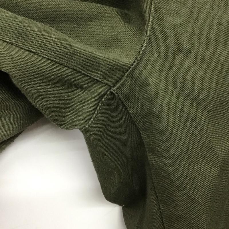 古着 USED パンツ チノパン チノパン ワイドパンツ カジュアルパンツ 無地 カーキ / カーキ /  メンズ USED 古着 中古 10142611