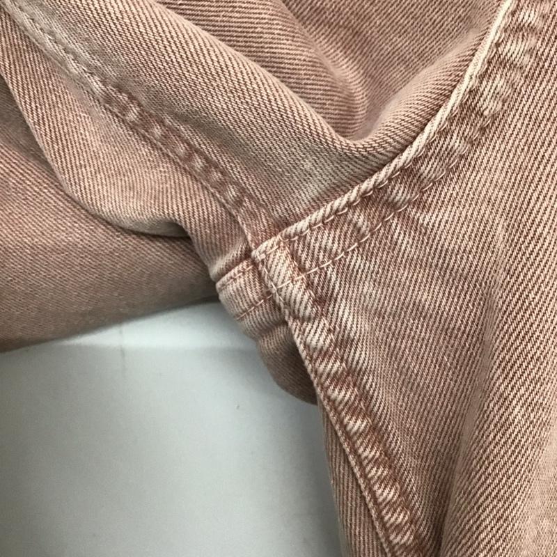 ザラ ZARA パンツ デニム、ジーンズ 38 無地 桃 / ピンク /  レディース USED 古着 中古 10132877