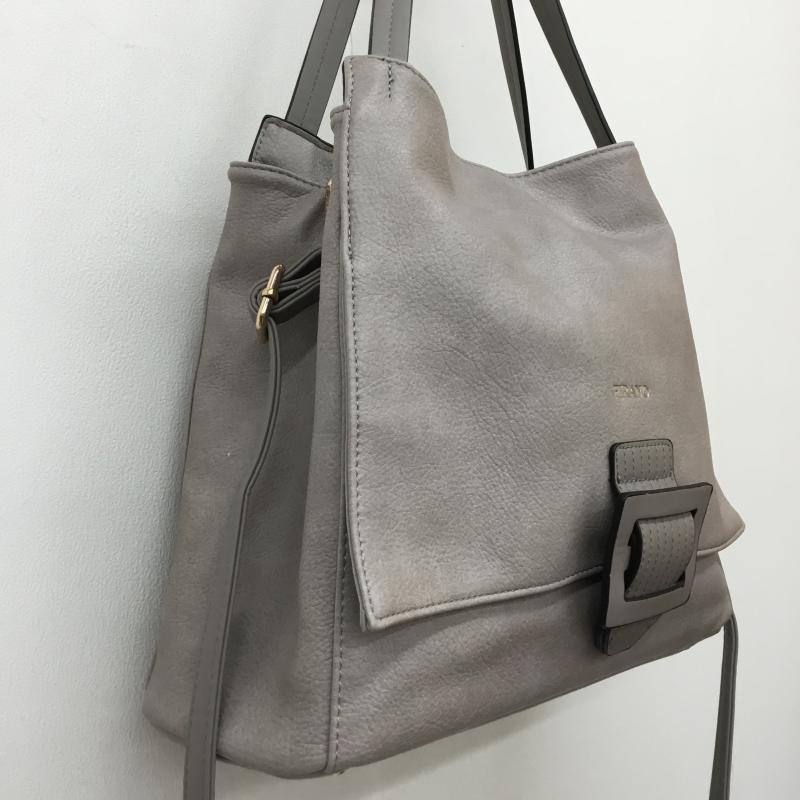 フィラノ FIRANO トートバッグ トートバッグ ロゴ、文字 灰 / グレー /  レディース USED 古着 中古 10143326