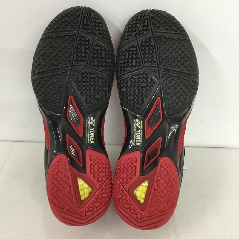 ヨネックス YONEX スニーカー スニーカー SHTE2MGC テニスシューズ パワークッションエクリプション2 27cm 27.0cm ロゴ、文字 赤 / レッド / X 黒 / ブラック /  メンズ USED 古着 中古 10142467