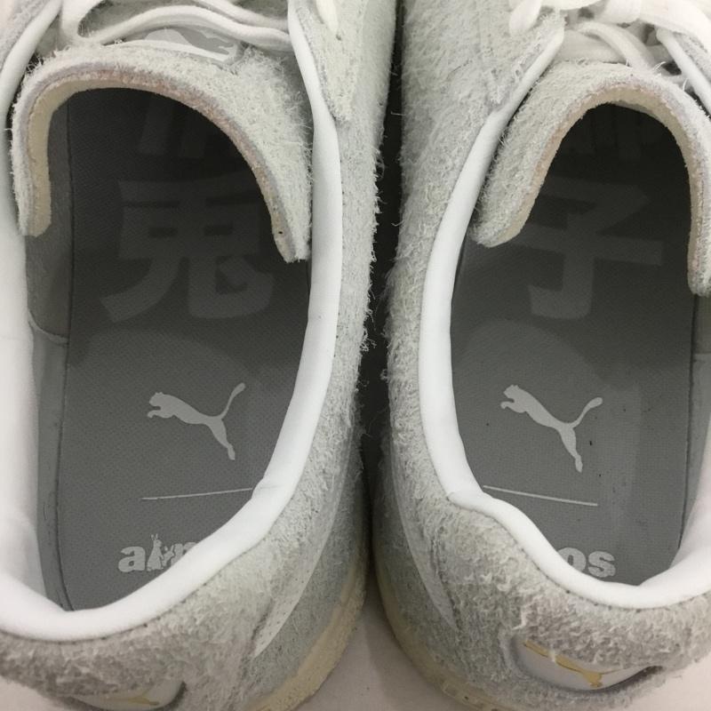 プーマ PUMA スニーカー スニーカー 386803-01 SUEDE VTG MIJ FR2 ATMOS トリプルコラボレーション 28cm 箱有 28.0cm ロゴ、文字 水色 / ライトブルー /  メンズ USED 古着 中古 10131229