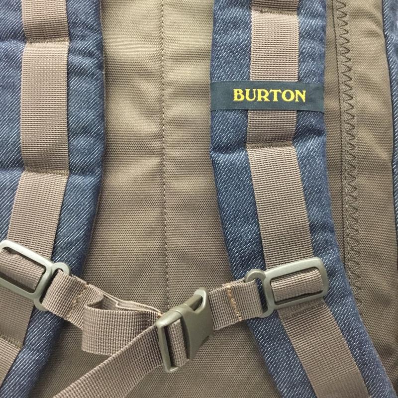 バートン BURTON リュックサック、デイパック リュックサック、デイバッグ デニム バックパック ロゴ、文字 インディゴ / インディゴ /  メンズ USED 古着 中古 10121498