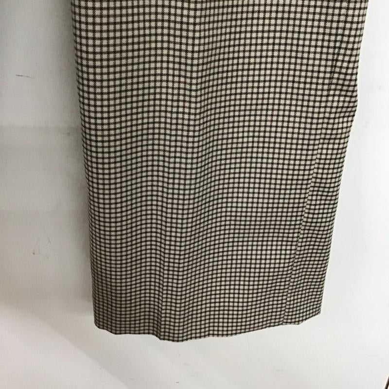 シンプリシテェ Simplicite ボトムス ボトムス FREE チェック 茶 / ブラウン /  レディース USED 古着 中古 10146292