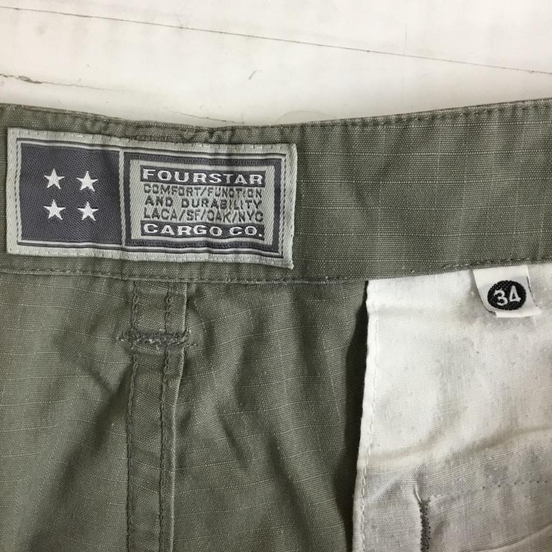 古着 USED ボトムス ボトムス ミリタリーパンツ カーゴパンツ 34 ワンポイント カーキ / カーキ /  メンズ USED 古着 中古 10116132