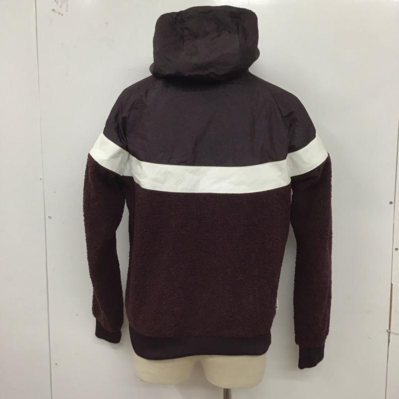 ナイキ NIKE ジャケット、上着 ジャケット、ブレザー 930317-659 フリースジャケット ジップアップジャケット S ロゴ、文字 えんじ / ワインレッド /  メンズ USED 古着 中古 10124806