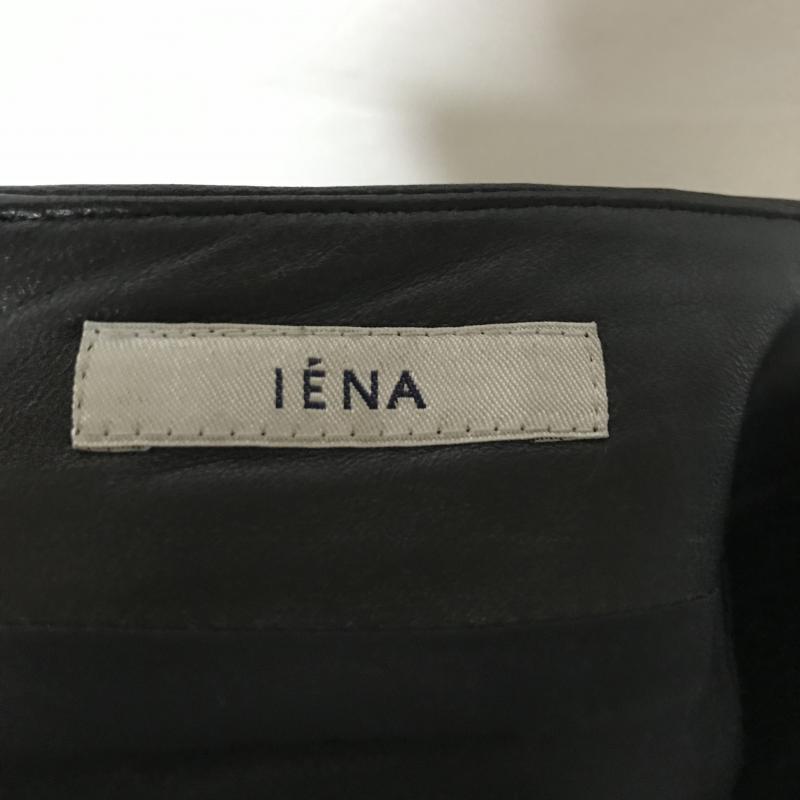 イエナ IENA スカート ミニスカート 40 無地 黒 / ブラック /  レディース USED 古着 中古 10013669