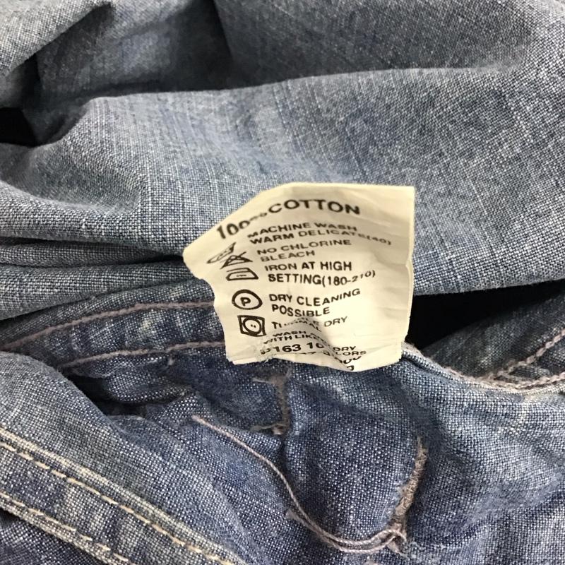 リーバイス Levi s サロペット・オーバーオール サロペット、オーバーオール オーバーオール つなぎ オールインワン S 無地 インディゴ / インディゴ /  メンズ USED 古着 中古 10124900