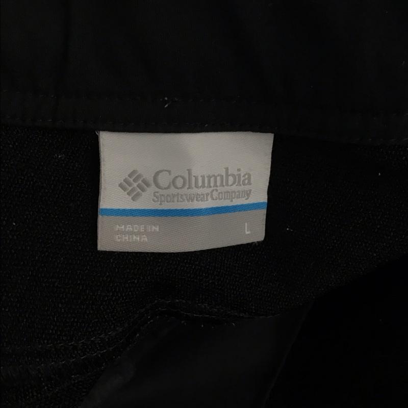 コロンビア Columbia パンツ ワークパンツ、ペインターパンツ 219 pm4964 ボトム ストレッチパンツ カジュアルパンツ L 無地 黒 / ブラック /  メンズ USED 古着 中古 10130359