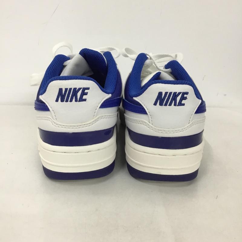 ナイキ NIKE スニーカー スニーカー DX9176 101 GAMMA FORCE 24.5cm 箱有 24.5cm ロゴ、文字 白 / ホワイト / X 青 / ブルー /  レディース USED 古着 中古 10146012