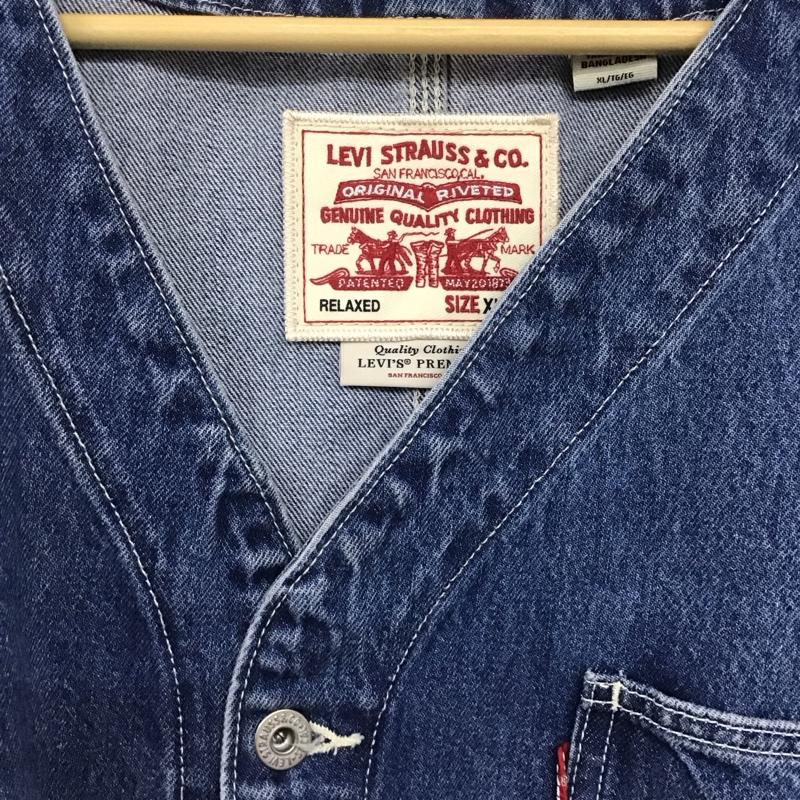 リーバイストラウスアンドコー Levi Strauss & co. ジャケット、上着 ジャンパー、ブルゾン デニム XL 無地 インディゴ / インディゴ /  メンズ USED 古着 中古 10146652