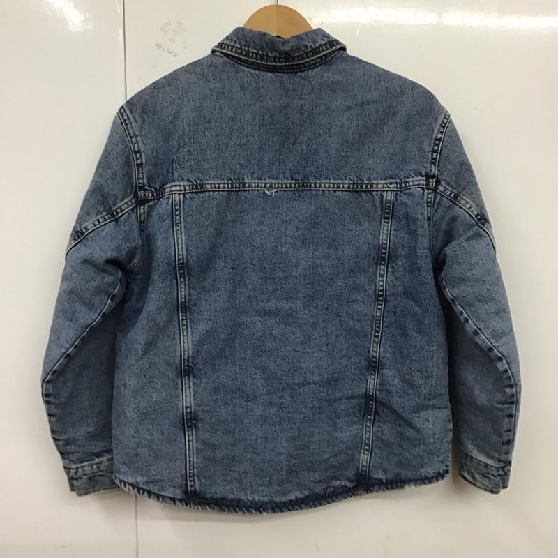 ザラ ZARA ジャケット、上着 ジャケット、ブレザー デニムジャケット Gジャン 160cm 無地 水色 / ライトブルー /  ガールズ USED 古着 中古 10121530