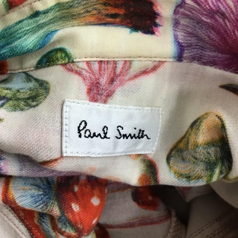ポールスミス Paul Smith シャツ、ブラウス 長袖 長袖シャツ カラーシャツ ポケットシャツ 長袖カットソー プリントシャツ M プリント マルチカラー / マルチカラー /  メンズ USED 古着 中古 10118244