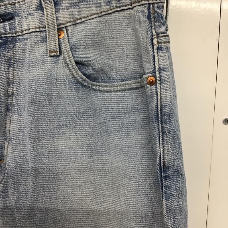 リーバイストラウスアンドコー Levi Strauss & co. パンツ デニム、ジーンズ デニムパンツ ワイドパンツ カジュアルパンツ ストレッチパンツ 34インチ 無地 インディゴ / インディゴ /  メンズ USED 古着 中古 10141516
