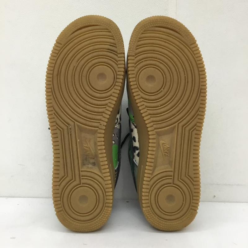 ナイキ NIKE スニーカー スニーカー AIRFORCE1 07QS CT8441002 27.0cm アニマル柄 緑 / グリーン /  メンズ USED 古着 中古 10110130
