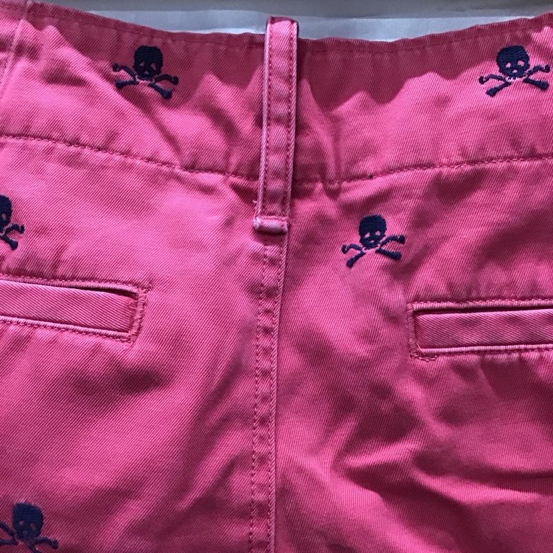 ラグビー RUGBY パンツ デニム、ジーンズ ジーンズ カジュアルパンツ ストレートパンツ スリムパンツ 2 刺繍 赤 / レッド /  メンズ USED 古着 中古 10118541