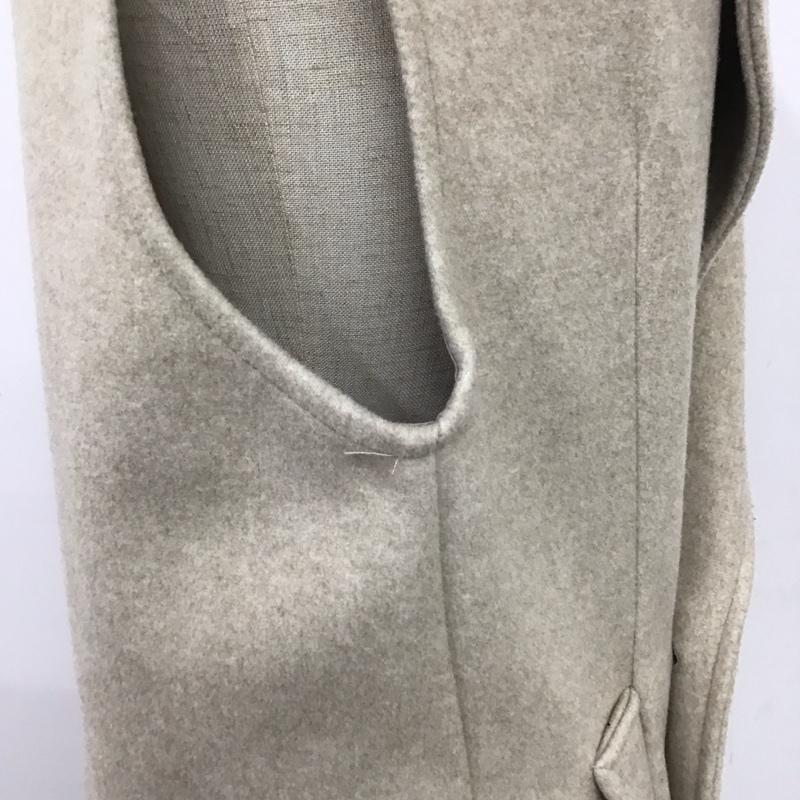 ザラ ZARA ベスト ベスト 3046 286 710 ロング ジレ XS 無地 アイボリー / アイボリー /  レディース USED 古着 中古 10116144