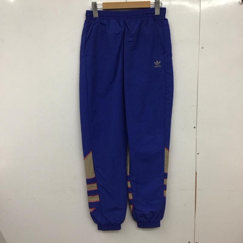 アディダス adidas ボトムス ボトムス GD2328 M 無地 X ロゴ、文字 青 / ブルー /  レディース USED 古着 中古 10149055