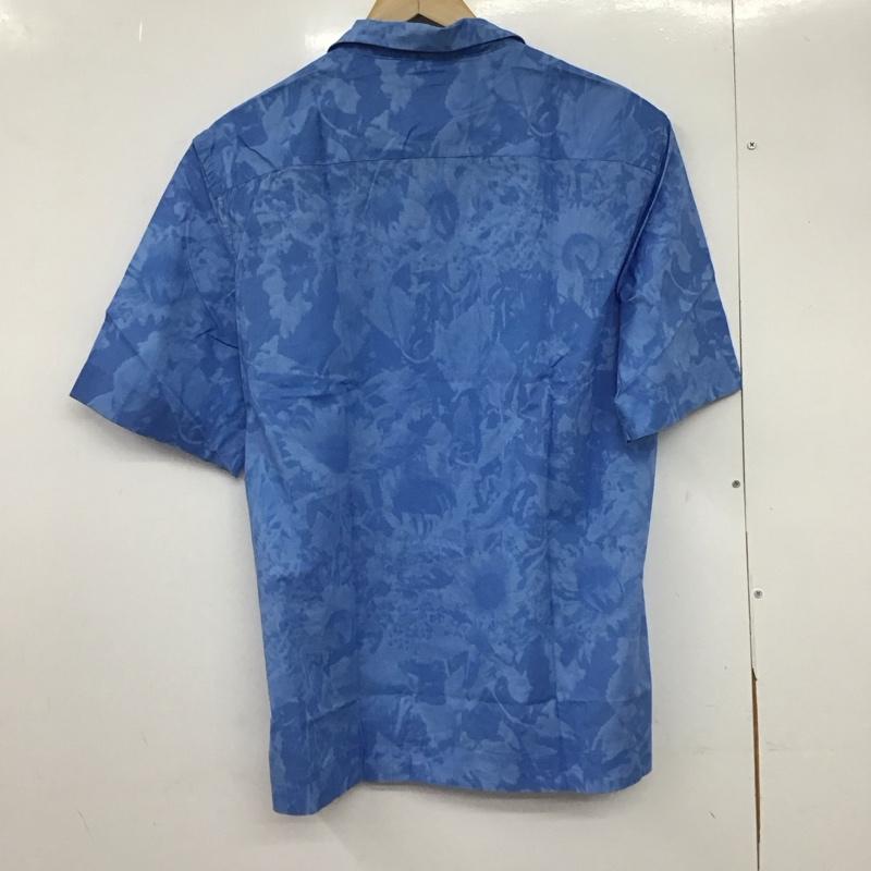 ポールスミス Paul Smith シャツ、ブラウス 半袖 半袖シャツ カジュアルシャツ L プリント 水色 / ライトブルー /  メンズ USED 古着 中古 10148075