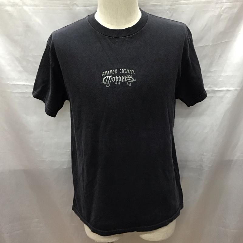 古着 USED Tシャツ 半袖 半袖カットソー プリントTシャツ クルーネックカットソー M ロゴ、文字 黒 / ブラック /  メンズ USED 古着 中古 10117512