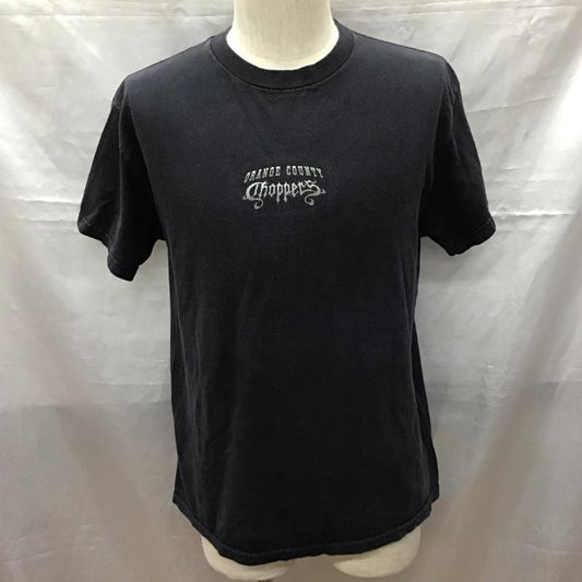 古着 USED Tシャツ 半袖 半袖カットソー プリントTシャツ クルーネックカットソー M ロゴ、文字 黒 / ブラック /  メンズ USED 古着 中古 10117512