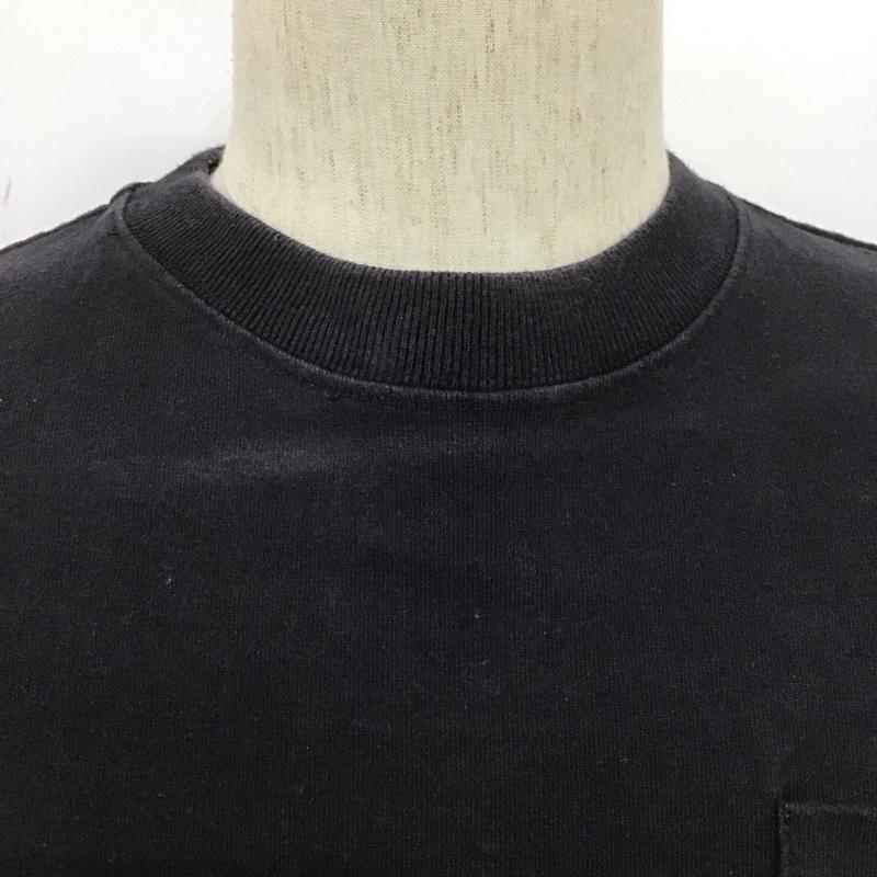 ダッピーズ DUPPIES Tシャツ 半袖 半袖カットソー クルーネックカットソー プリント Tシャツ M ロゴ、文字 紺 / ネイビー /  メンズ USED 古着 中古 10107132