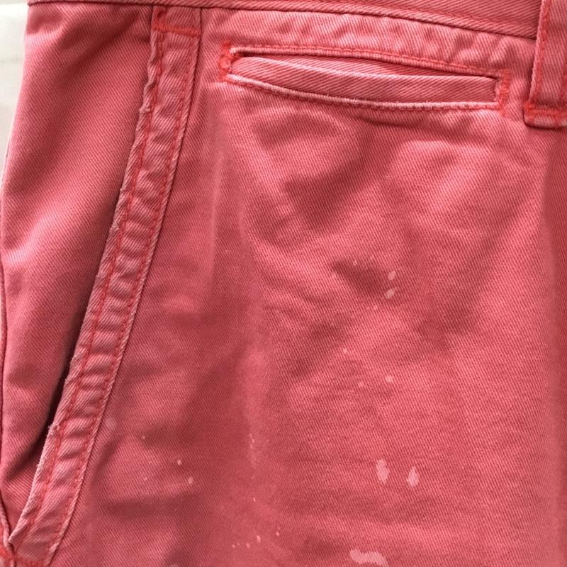 ラルフローレンラグビー RALPHLAURENRUGBY パンツ ショートパンツ ショートパンツ ハーフパンツ カジュアルパンツ 36 ダメージ加工 桃 / ピンク /  メンズ USED 古着 中古 10113276