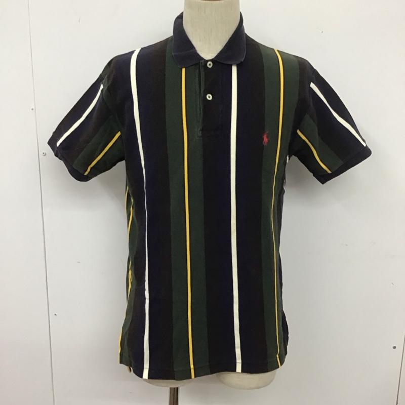 ポロバイラルフローレン Polo by RALPH LAUREN ポロシャツ 半袖 半袖ポロシャツ カラーシャツカットソー 半袖カットソー S ストライプ マルチカラー / マルチカラー /  メンズ USED 古着 中古 10111155