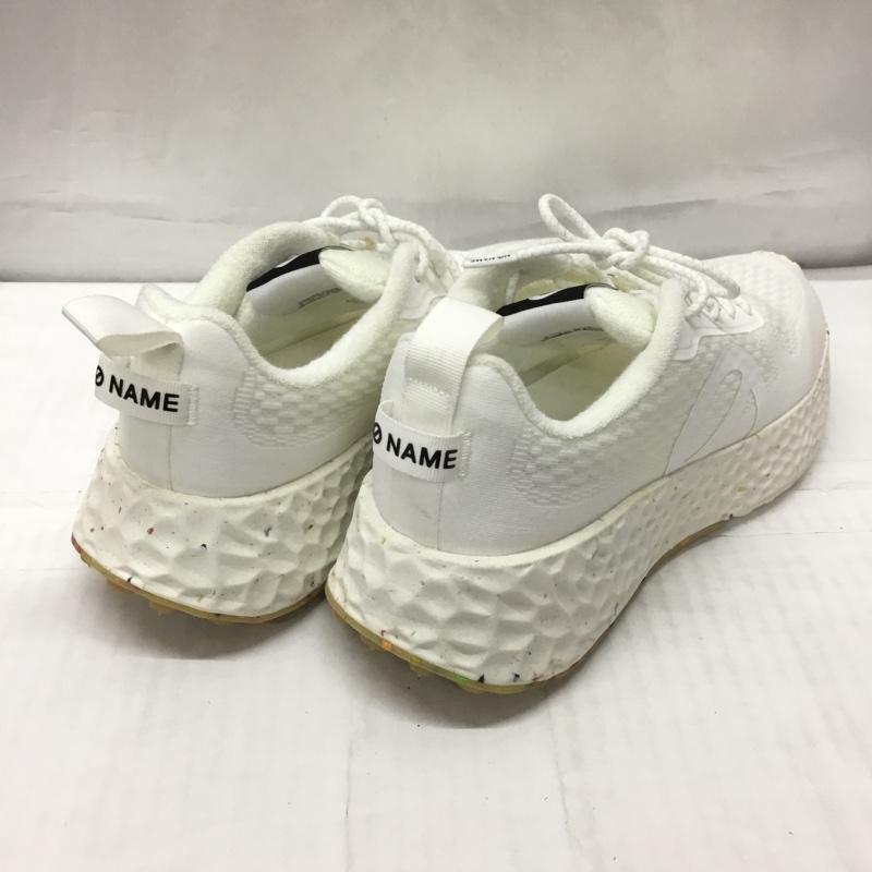 ノーネーム NO NAME スニーカー スニーカー 40 厚底スニーカー リサイクル ロゴ、文字 白 / ホワイト /  レディース USED 古着 中古 10119083