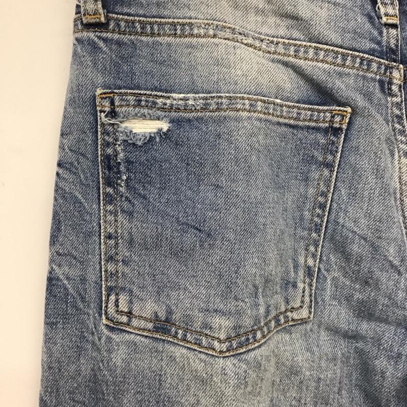 ザラウーマン ZARA WOMAN パンツ デニム、ジーンズ 34 無地 水色 / ライトブルー /  レディース USED 古着 中古 10133640