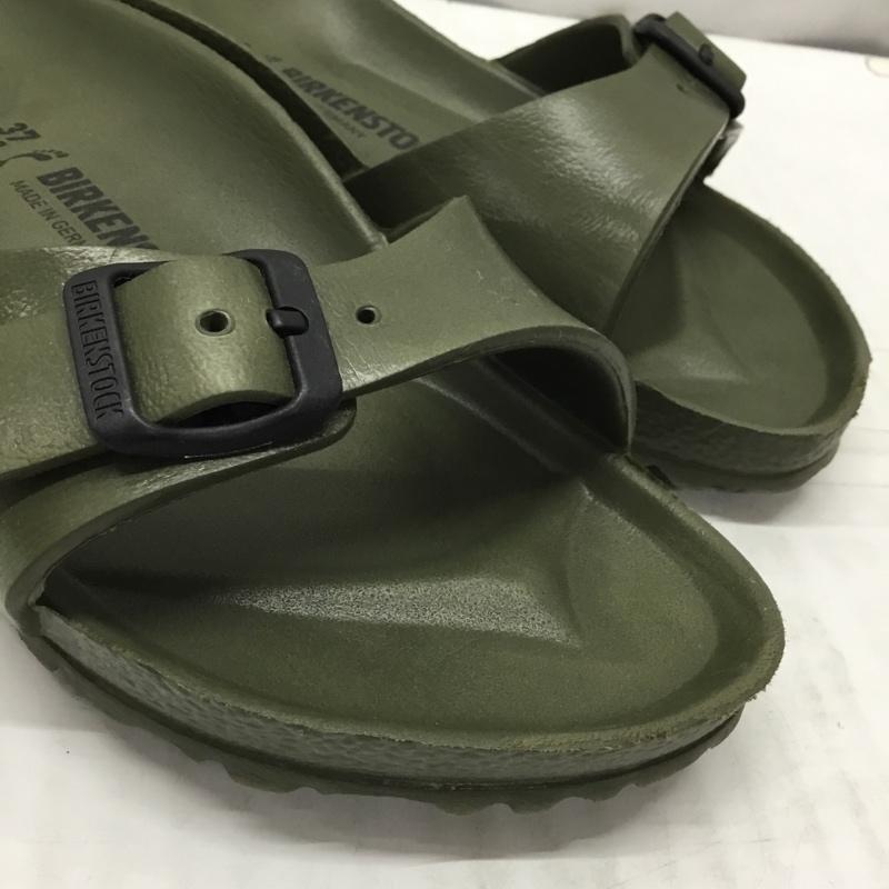 ビルケンシュトック BIRKENSTOCK サンダル サンダル EVA 37 24.0cm 無地 カーキ / カーキ /  レディース USED 古着 中古 10121824