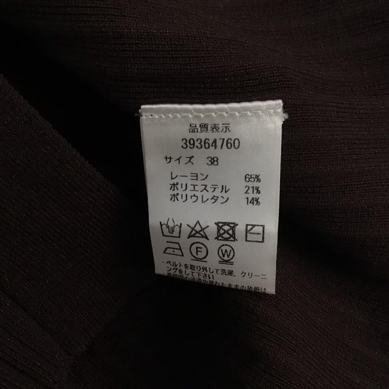 マイストラーダ MyStarada ワンピース ロングスカート 39364760 38 無地 茶 / ブラウン /  レディース USED 古着 中古 10125072