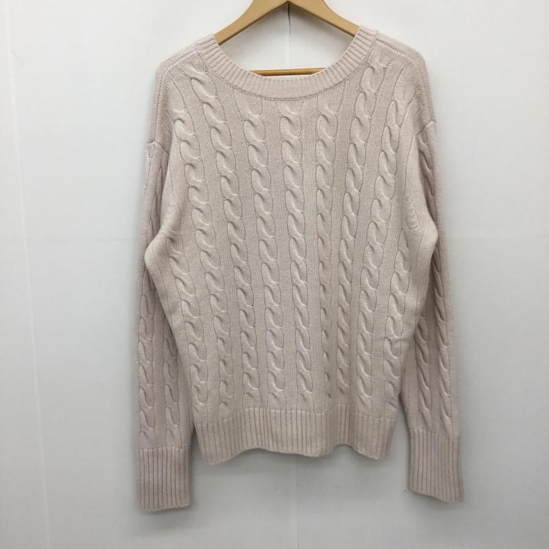 アダムエロペ ADAM ET ROPE  ニット、セーター 長袖 FREE  白 / ホワイト /  レディース USED 古着 中古 10138247