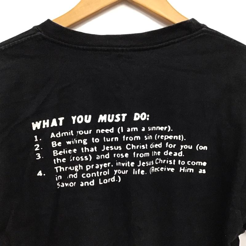 シュプリーム Supreme Tシャツ 半袖 15SS UNTILYOURLIVINGTee 半袖カットソー プリントTシャツ M プリント 黒 / ブラック /  メンズ USED 古着 中古 10149509