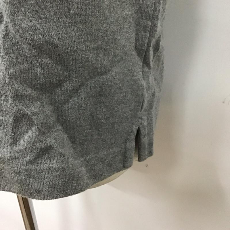 エディーバウアー Eddie Bauer ポロシャツ 半袖 半袖 S ロゴ、文字 灰 / グレー /  メンズ USED 古着 中古 10111167