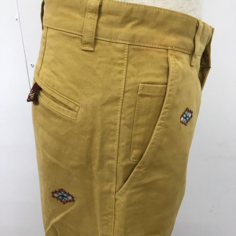 ブルックスブラザーズ BROOKS BROTHERS パンツ チノパン 86988-026 刺繍 Ｗ30 L32 30インチ 総柄 キャメル / キャメル /  メンズ USED 古着 中古 10111189