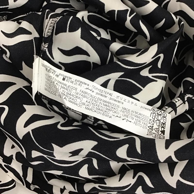 ザラ ZARA ワンピース ロングスカート 2045 624 800 S 総柄 黒 / ブラック /  レディース USED 古着 中古 10139371