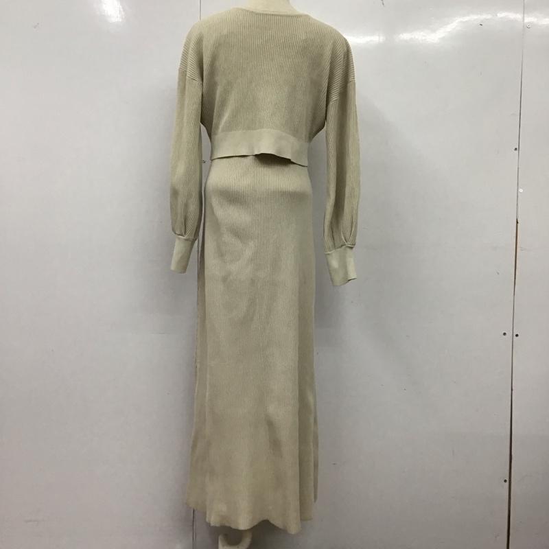 ミスティック mystic セットアップ セットアップ myz1031109a0004 ワンピース ジップアップジャケット 2点セット 2  アイボリー / アイボリー /  レディース USED 古着 中古 10149331