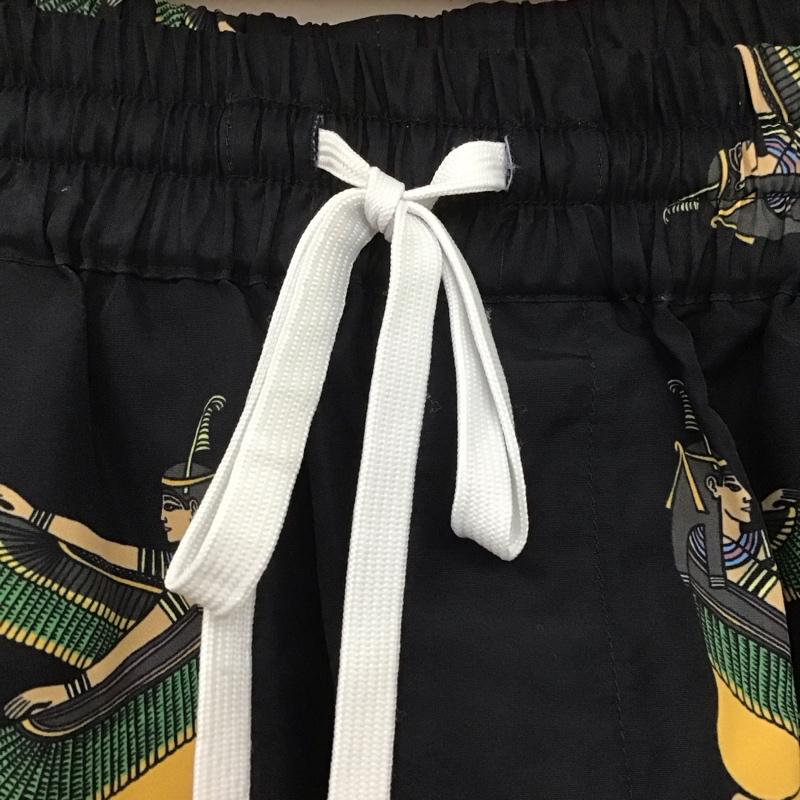 ビリオネア・ボーイズ・クラブ BILLIONAIRE BOYS CLUB パンツ ショートパンツ ショートパンツ ハーフパンツ プリントパンツ カジュアルパンツ L プリント 黒 / ブラック /  メンズ USED 古着 中古 10106763