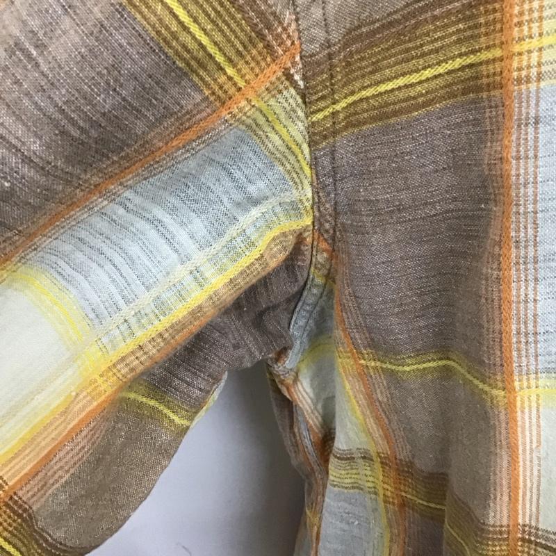 マルボロクラシックス MCS MARLBORO CLASSICS シャツ、ブラウス 長袖 ボタンダウン チェック M ロゴ、文字 マルチカラー / マルチカラー /  メンズ USED 古着 中古 10106806