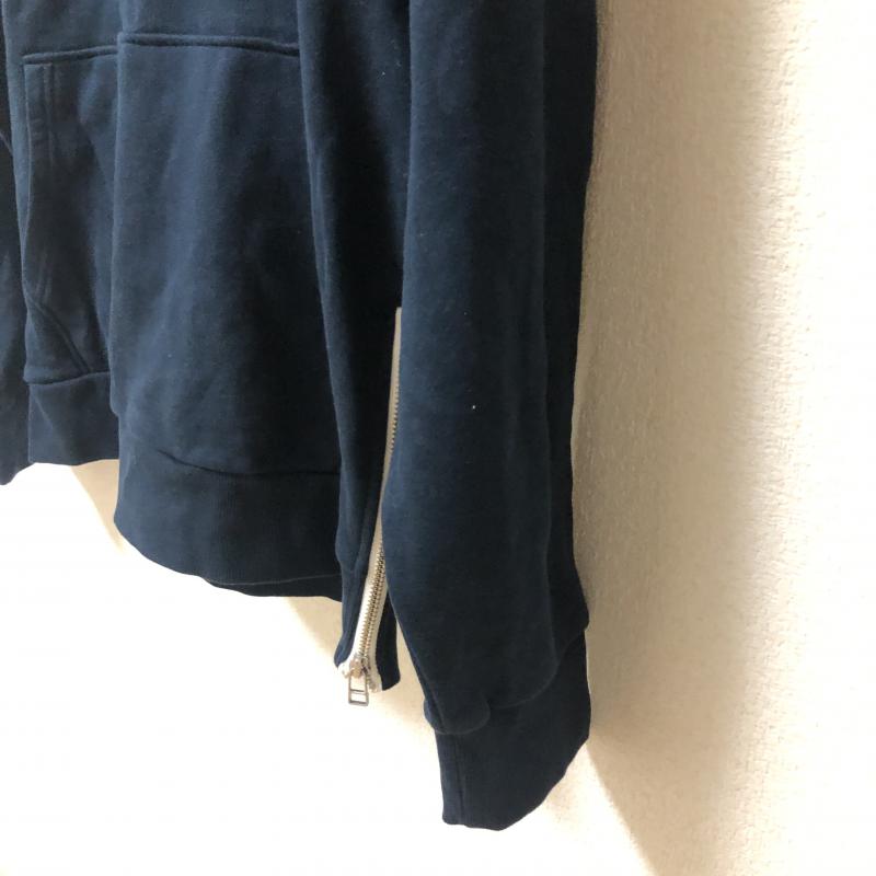ディテールズ DETAILS パーカー 長袖 L 無地 X プリント 灰 / グレー / X 紺 / ネイビー / X 黄 / イエロー / X 白 / ホワイト /  メンズ USED 古着 中古 10011381