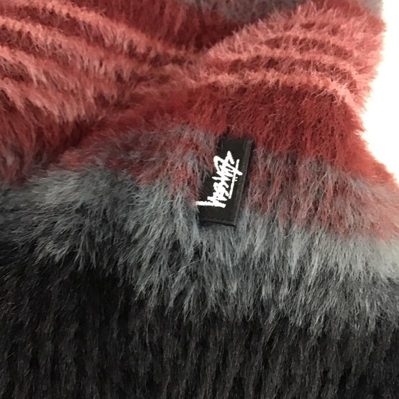 ステューシー STUSSY カーディガン 長袖 長袖カーディガン フロントボタン ニットカーディガン M ボーダー柄 マルチカラー / マルチカラー /  メンズ USED 古着 中古 10145873