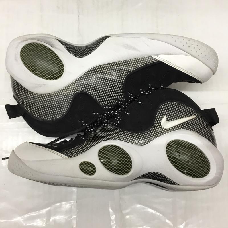 ナイキ NIKE スニーカー スニーカー 806404-001 AIR ZOOM FLIGHT 95 SE 27.5cm 27.5cm ロゴ、文字 白 / ホワイト / X 黒 / ブラック /  メンズ USED 古着 中古 10119905