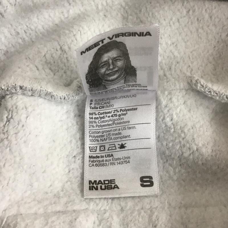 ロサンゼルスアパレル LOS ANGELES APPAREL ボトムス ボトムス スウェットパンツ ジャージ カジュアルパンツ ワイドパンツ S 無地 灰 / グレー /  メンズ USED 古着 中古 10110409